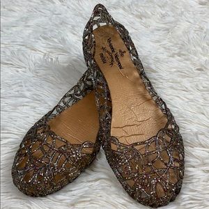 Vivienne Westwood Anglomania + Melissa Jelly Flats